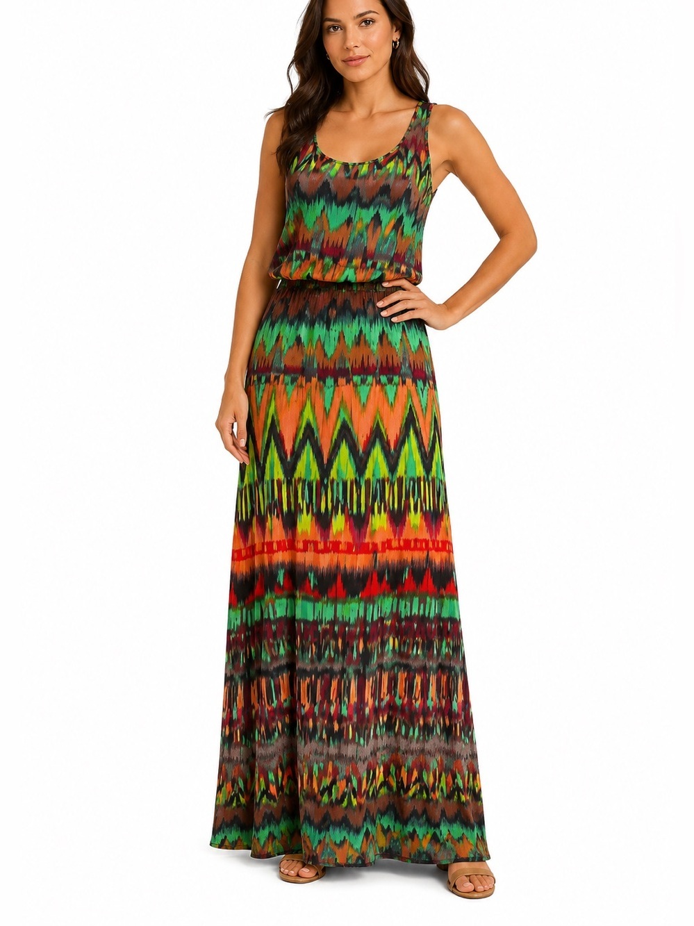 Ella Moss Multicolor Maxi Dress